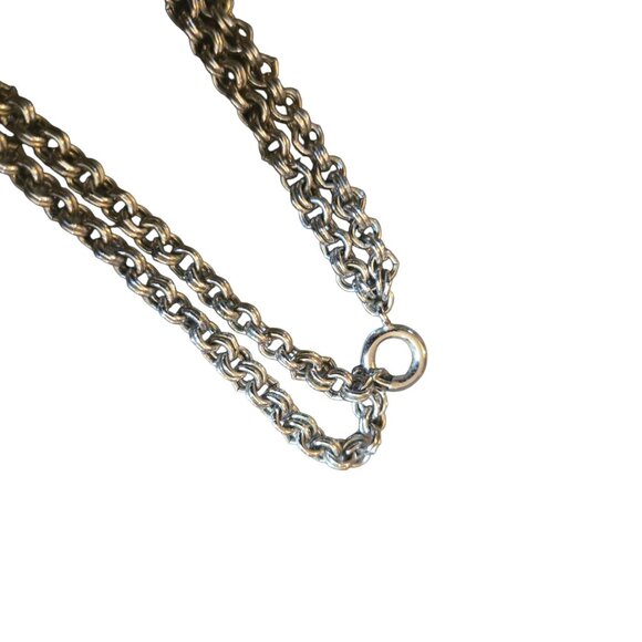 Turquoise Blue Teardrop Necklace With Adjustable Chain Avon Fashion Accents VTG - Picture 9 of 16